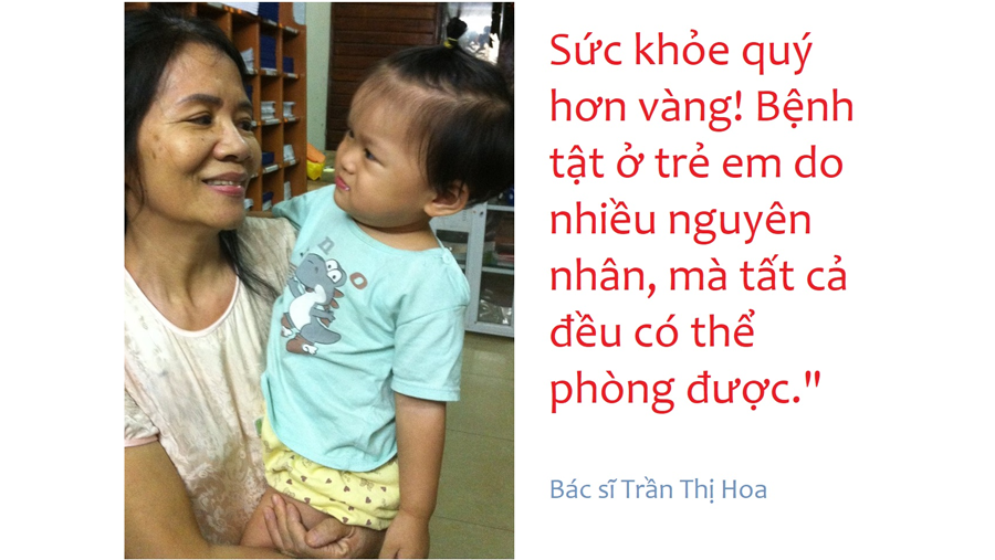 Sức khỏe quý hơn vàng! Bệnh tật ở trẻ em do nhiều nguyên nhân, mà tất cả đều có thể phòng được.